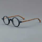 Tim Punk Retro Round Optical Acetate Glasses Frame