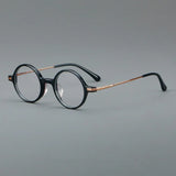 Novak Retro Round Acetate Optical Glasses Frame