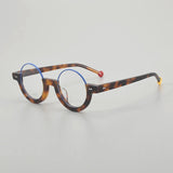 Sinjin Round Acetate Personalized Eyeglasses Frames