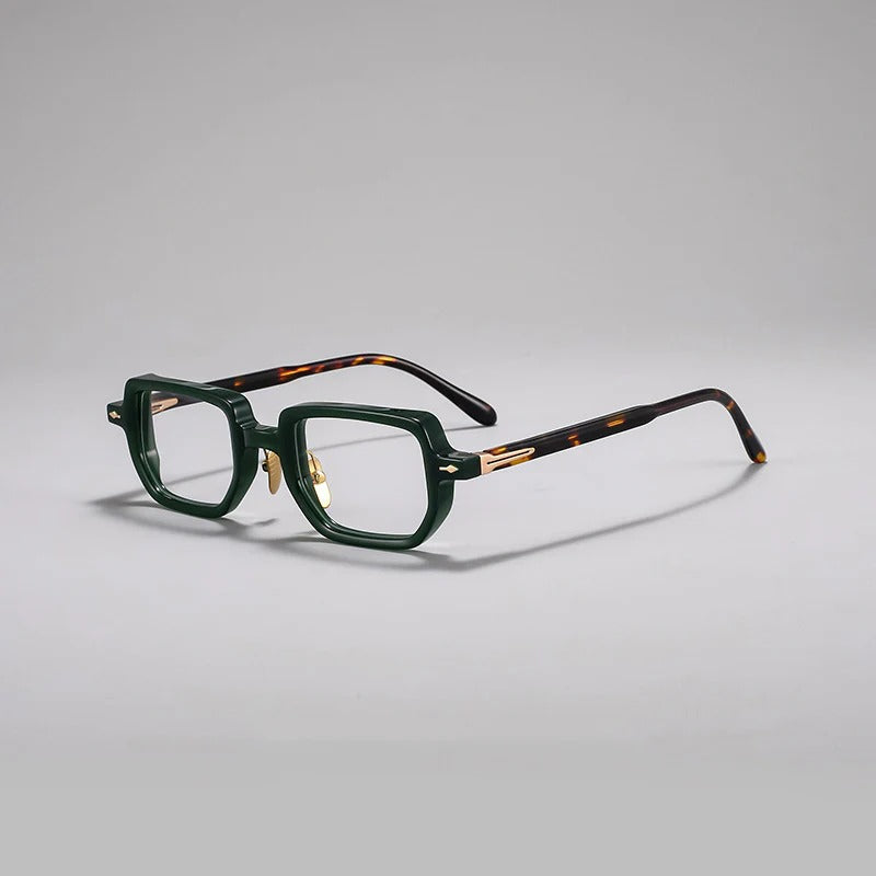 Gibbon Retro Rectangle Glasses Frame
