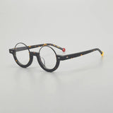 Sinjin Round Acetate Personalized Eyeglasses Frames