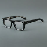 Sutton Retro Rectangle Acetate Glasses Frame