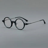 Novak Retro Round Acetate Optical Glasses Frame