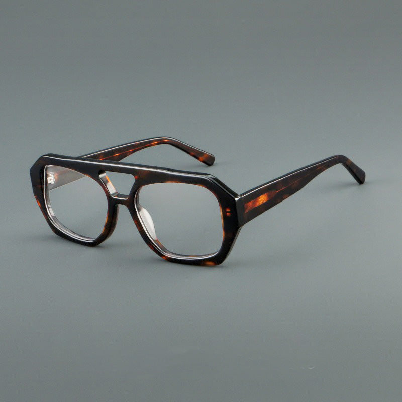 Seely Retro Rectangle Acetate Glasses Frame