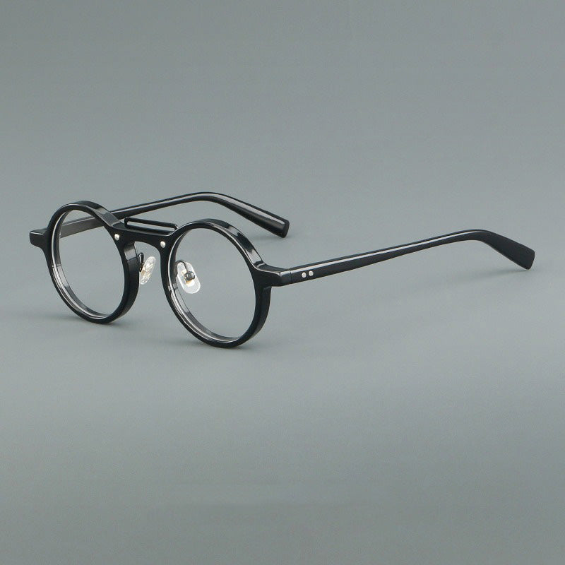 Van Retro Round Acetate Glasses Frame
