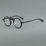 Van Retro Round Acetate Glasses Frame
