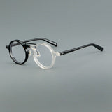 Van Retro Round Acetate Glasses Frame
