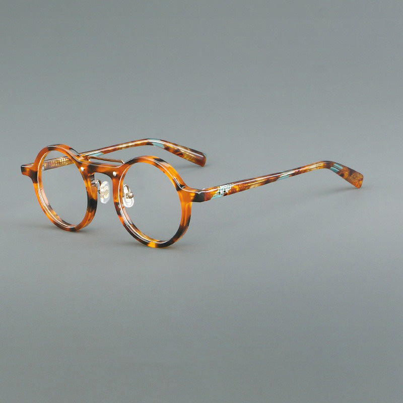 Van Retro Round Acetate Glasses Frame