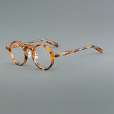 Van Retro Round Acetate Glasses Frame