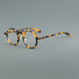 Van Vintage Round Acetate Optical Glasses Frame