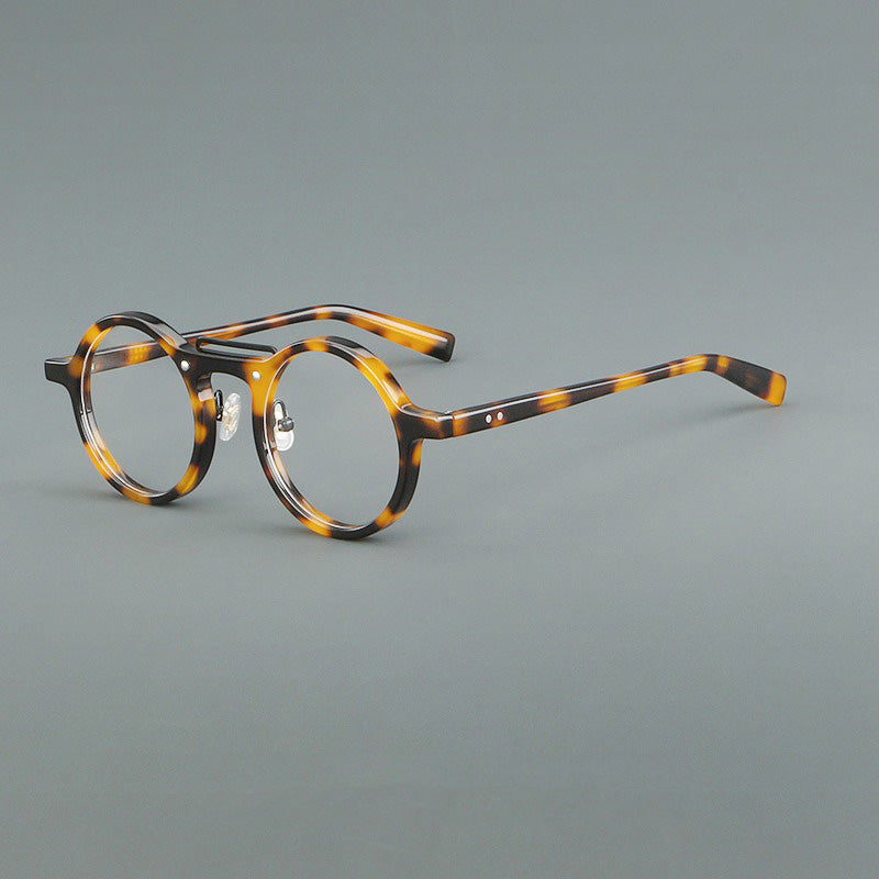 Van Retro Round Acetate Glasses Frame