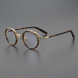 Hank Premium Series Vintage Acetate Round Glasses Frame