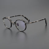 Hank Premium Series Vintage Acetate Round Glasses Frame