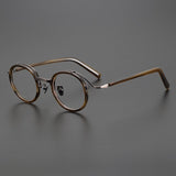 Hank Premium Series Vintage Acetate Round Glasses Frame