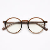 Mindy Vintage TR90 Round Eyeglasses