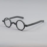 Ace Retro Acetate Glasses Frame Round Frames Southood Grey