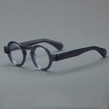 Campos Acetate Round Retro Glasses Frame Round Frames Southood Gray