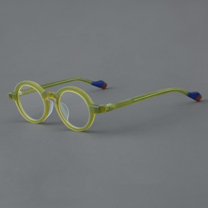Dimash Round Acetate Optical Glasses Frame Round Frames Southood Green