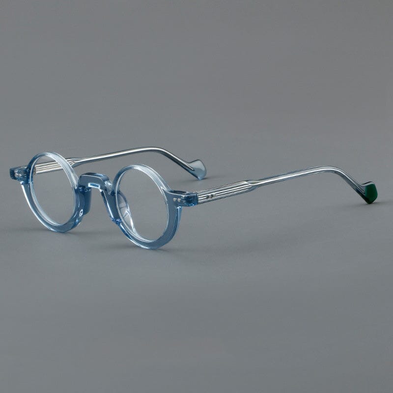 Jake Retro Round Glasses Frame Round Frames Southood Blue
