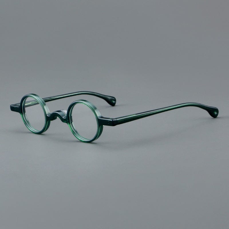 Jim Small Round Acetate Glasses Frame Round Frames Southood Green
