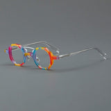 Liam Premium Series Retro Acetate Optical Glasses Frame Round Frames Southood Multicolor