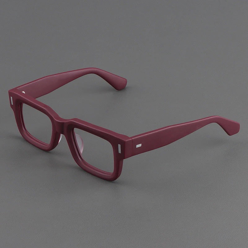 Bill Acetate Rectangle Glasses Frame