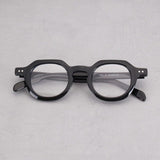 Reg Vintage Acetate Round Optical Glasses Frame Round Frames Southood Black