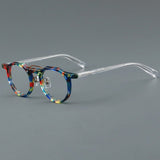 Ron Retro Round Acetate Glasses Frame Round Frames Southood Multicolor