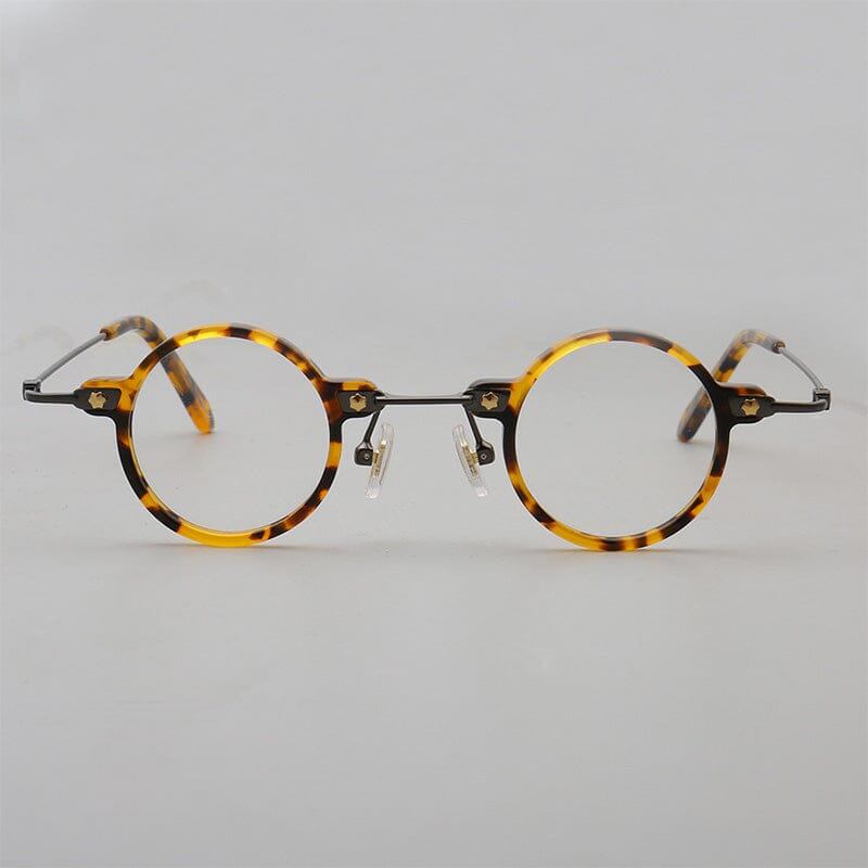 Tatsuo Retro Small Round Acetate Eyeglasses Round Frames Southood