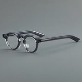 Xanto Vintage Acetate Glasses Frame Round Frames Southood Gray