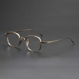 Monroe Titanium Round Glasses Frame