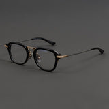 Fezell Vintage Titanium Acetate Glasses Frame