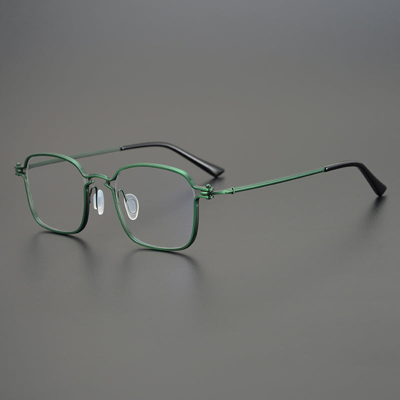 Royal Titanium Square Glasses Frame
