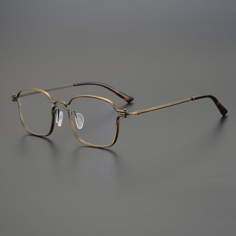 Royal Titanium Square Glasses Frame