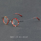 Orita Small Punk Round Glasses Frame