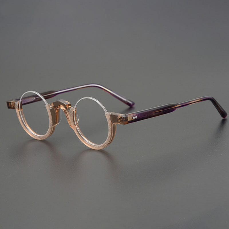 Legend Acetate Half Round Glasses Frame
