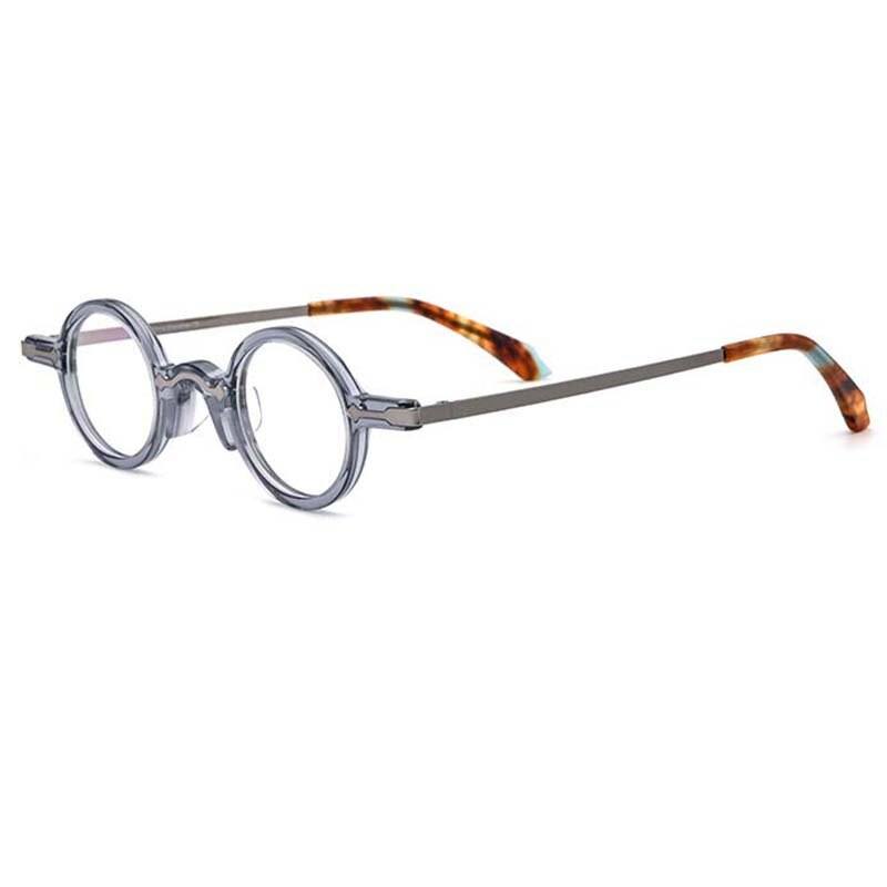 Leif  Retro Small Round Acetate Glasses Frame
