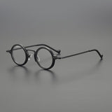 Denver Acetate Glasses Frame Round Frames Southood Black