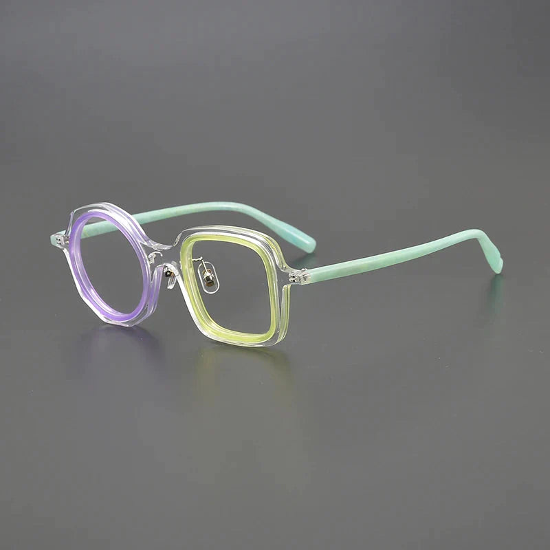 Fionn Acetate Glasses Frame Geometric Frames Southood Clear