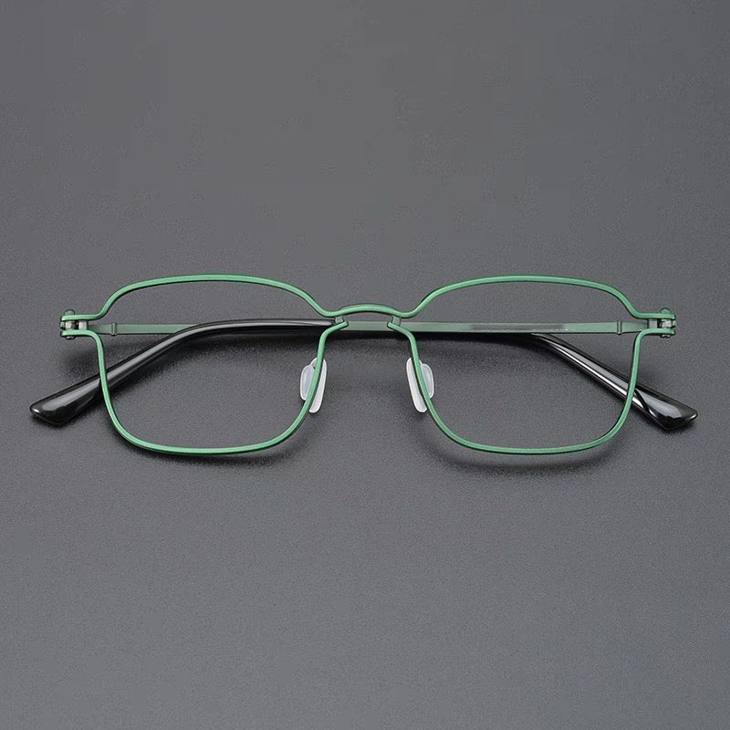 Royal Titanium Square Glasses Frame