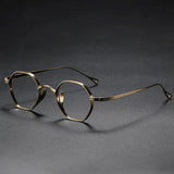 Monroe Titanium Round Glasses Frame