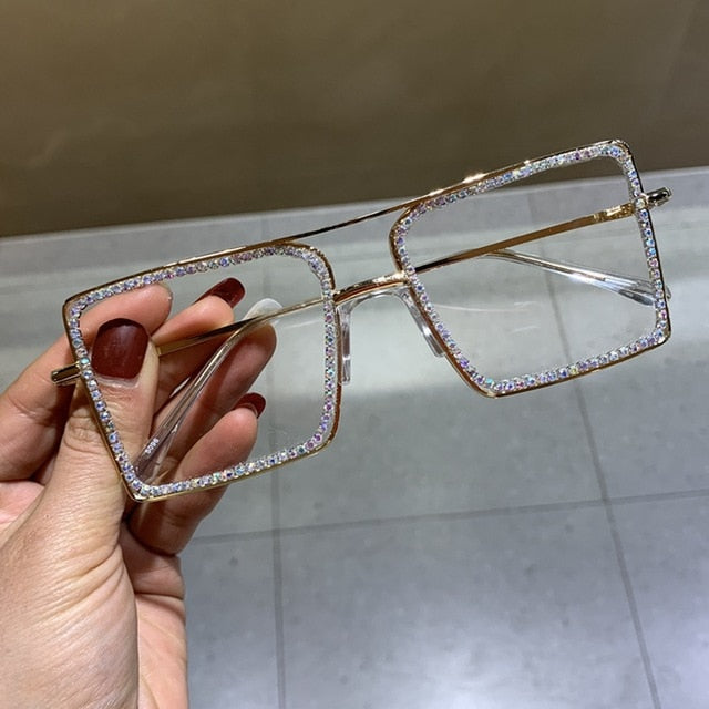Lif Transparent Metal  Glasses Frame