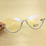 Royda Cat Eye Rhinestone Eyewear