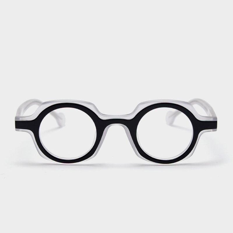 Lou Retro Round Acetate Optical Glasses Frame
