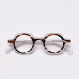 Lou Retro Round Acetate Optical Glasses Frame