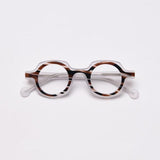 Lou Retro Round Acetate Optical Glasses Frame