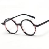 Glen Round Vintage Acetate Optical Glasses Frame