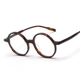 Glen Round Vintage Acetate Optical Glasses Frame