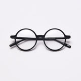 Glen Round Vintage Acetate Optical Glasses Frame
