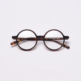 Glen Round Vintage Acetate Optical Glasses Frame